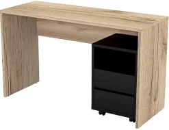 Biurka>Helvetia Biurko pod komputer z kontenerkiem 130 cm AGAPI