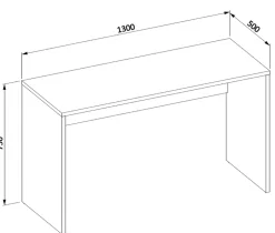 Biurka></noscript>Helvetia Biurko pod komputer z kontenerkiem 130 cm AGAPI