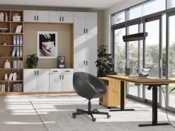 Biurka></noscript>Lempert Biurko regulowane elektrycznie MULL 138x67 cm metalowe nogi