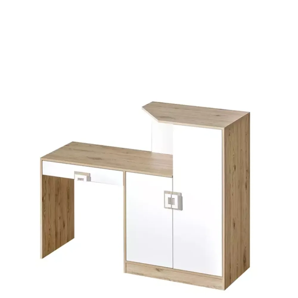 Biurka|Meble Dla Dzieci>DOMEL Biurko z szafką komodą 150 cm NICO