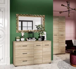 Wieszaki Do Przedpokoju></noscript>ML Meble Ścienny wieszak tapicerowany do przedpokoju 68 cm CARO