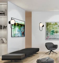 Oświetlenie Jadalni|Oświetlenie Sypialni>Candellux Lighting Cordel kinkiet 1X28W G9 czarny