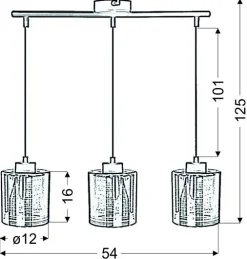 Oświetlenie Przedpokoju|Oświetlenie Jadalni></noscript>Candellux Lighting Cox zwis 3x60w e27 złoty