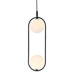 Oświetlenie Jadalni|Oświetlenie Kuchni></noscript>Candellux Lighting Czarna lampa sufitowa Cordel zwis 2X28W G9