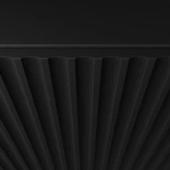 Szafki Rtv></noscript>Arton Czarna szafka RTV na nóżkach 200 cm nowoczesna TAVIO do salonu czarny