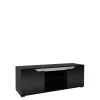 Szafki Rtv>Lempert Czarna szafka RTV pod telewizor 135 cm LANDARE połysk