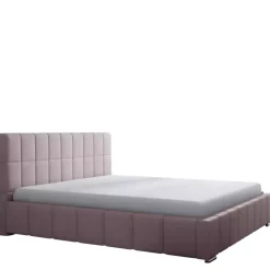 Łóżka Z Zagłówkiem|Łóżka Czarne></noscript>Gruszka Czarne łóżko tapicerowane 180x200 LIMA