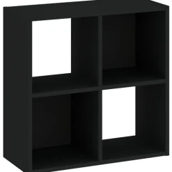 Regały Na Książki|Regały Dla Dzieci>INTER MEBLE mały nowoczesny regał do salonu CORTA z półkami czarny