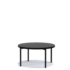 Ławy I Stoliki>GiB Meble stolik kawowy na metalowych nogach ETA III czarny