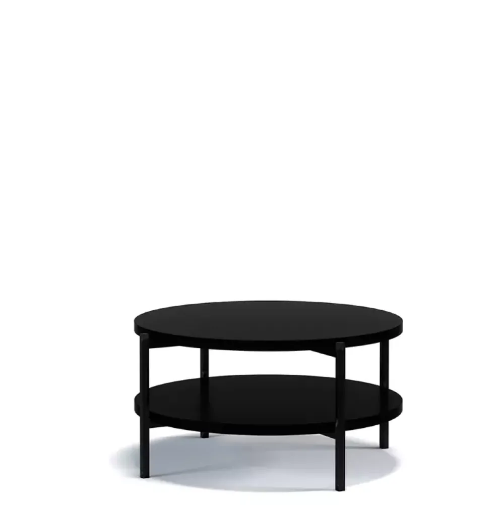 Ławy I Stoliki>GiB Meble stolik kawowy z półką ETA II czarny