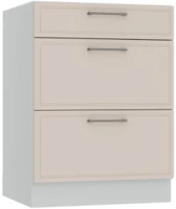 Meble Kuchenne|Szafki>Stolkar Dolna szafka kuchenna 60 cm z szufladami BRIT cichy domyk