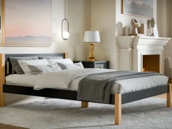 Meble Dla Dzieci|Łóżka Młodzieżowe>DOLMAR Drewniane białe łóżko jednoosobowe 90x200 cm GALANT