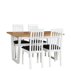 Krzesła Drewniane|Krzesła></noscript>DREWMIX Drewniane krzesło skandynawskie do jadalni GROTTO