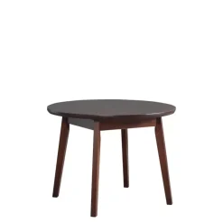Krzesła|Stoły Rozkładane>DREWMIX Drewniany stół okrągły do jadalni OMIENSS