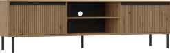 Zestawy Mebli Do Salonu|Szafki Rtv>Lempert Drewnopodobna szafka RTV pod telewizor 178 cm z szufladami OMEGA dąb evoke