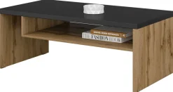 Zestawy Mebli Do Sypialni|Zestawy Mebli Do Salonu>Helvetia Drewnopodobny stolik kawowy do salonu 120x60 cm CROSS