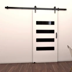 Drzwi Przesuwne>przesuwne.com Drzwi przesuwne 90 cm do garderoby CRISTO biały