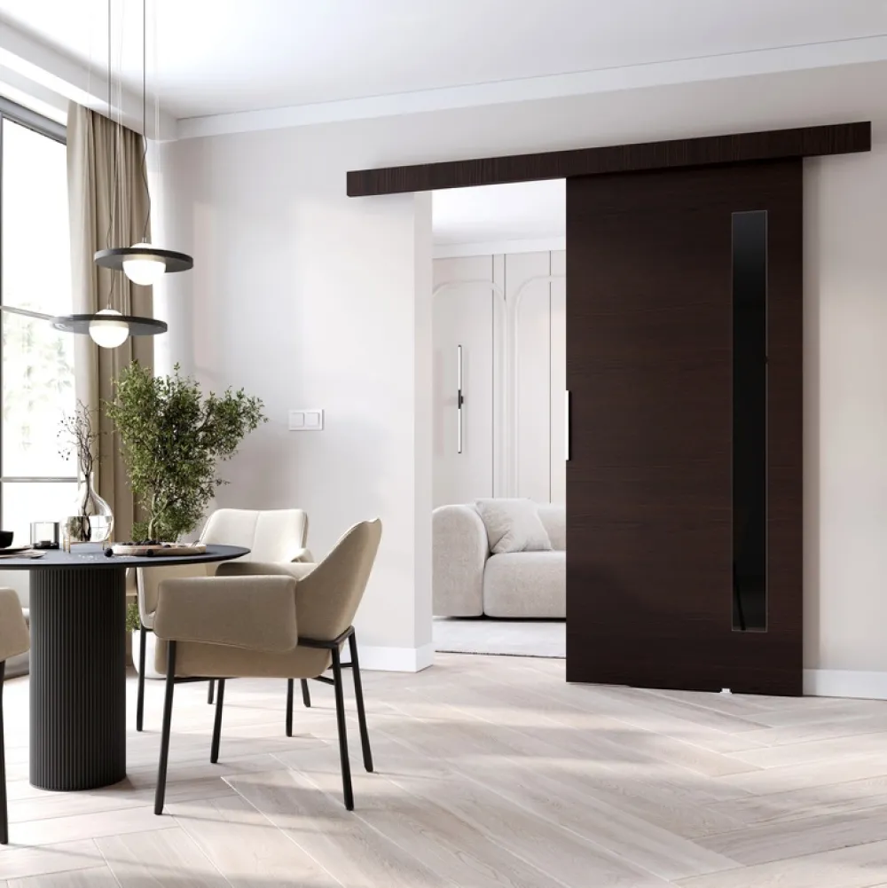 Drzwi Przesuwne>przesuwne.com Drzwi przesuwne 90 GOLIAT wenge