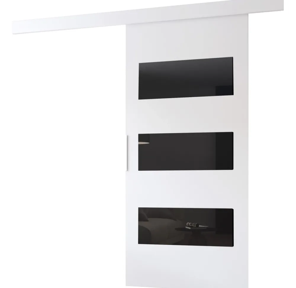 Drzwi Przesuwne>przesuwne.com Drzwi przesuwne białe 80 ALEX biały