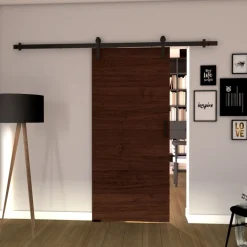 Drzwi Przesuwne>przesuwne.com Drzwi przesuwne do garderoby 90 cm ANZIO wenge