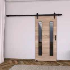 Drzwi Przesuwne>przesuwne.com Drzwi przesuwne do garderoby 70 cm AREZO dąb sonoma
