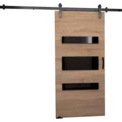 Drzwi Przesuwne>przesuwne.com Drzwi przesuwne do garderoby 70 cm PELSO dąb sonoma