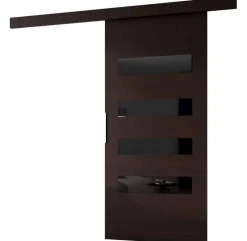 Drzwi Przesuwne>przesuwne.com Drzwi przesuwne pokojowe 90 FELIX wenge