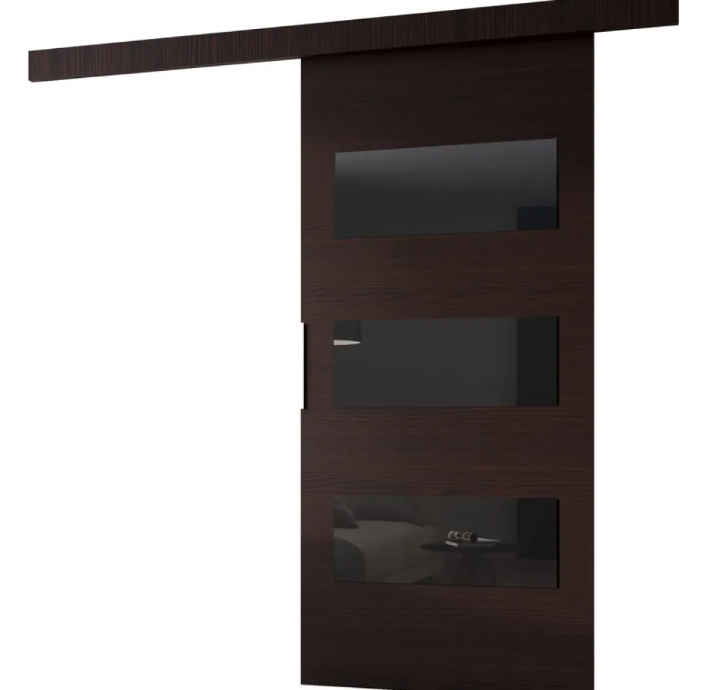 Drzwi Przesuwne>przesuwne.com Drzwi przesuwne 90 ALEX wenge