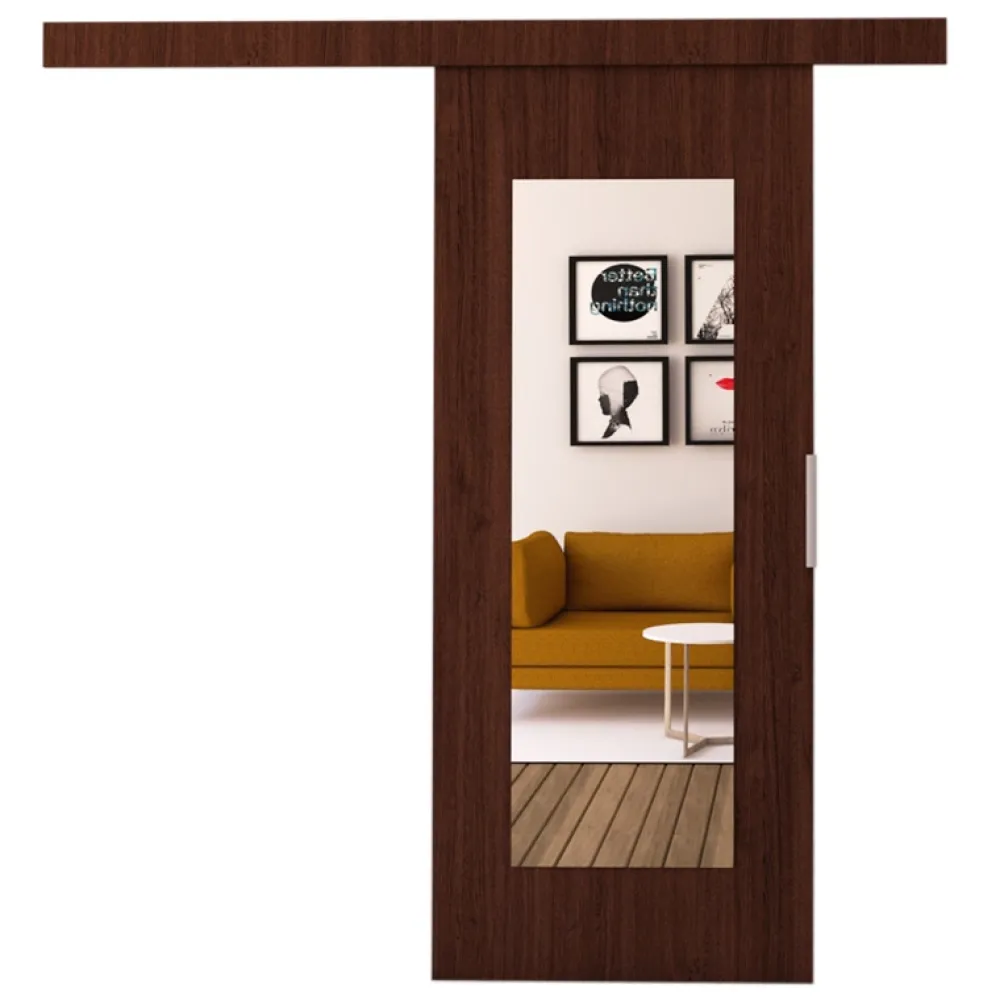 Drzwi Przesuwne>przesuwne.com Drzwi przesuwne z lustrem 100 IRINA wenge