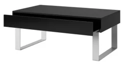 Zestawy Mebli Młodzieżowych|Ławy I Stoliki>GiB Meble Duża ława do salonu połysk MODERN czarny