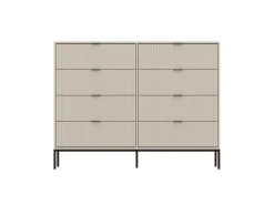 Komody>INTER MEBLE Duża komoda 150 cm do salonu ORIANA kaszmir