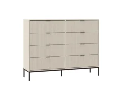 Komody>INTER MEBLE Duża komoda 150 cm do salonu ORIANA kaszmir