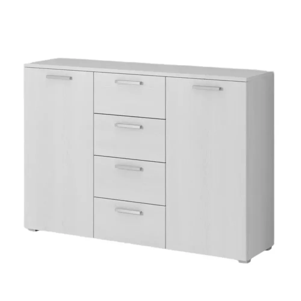 Zestawy Mebli Do Sypialni|Komody>Helvetia Duża komoda 132 cm w kolorze Abisko GALACTIC