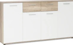 Zestawy Mebli Do Przedpokoju|Komody></noscript>Meblohand Duża komoda 160 cm z szufladami pod telewizor JOVITA