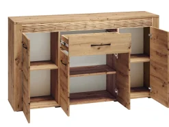 Zestawy Mebli Do Salonu|Komody>ML Meble Duża komoda czterodrzwiowa z szufladą 165 cm ARTIS