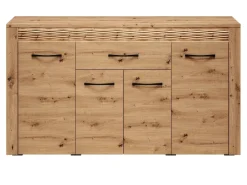 Zestawy Mebli Do Salonu|Komody></noscript>ML Meble Duża komoda czterodrzwiowa z szufladą 165 cm ARTIS