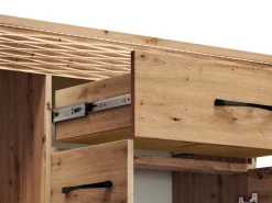 Zestawy Mebli Do Salonu|Komody></noscript>ML Meble Duża komoda czterodrzwiowa z szufladą 165 cm ARTIS