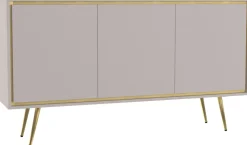 Szafki Rtv|Komody>GiB Meble Duża komoda na nóżkach 150 cm w stylu glamour pod telewizor TALUS