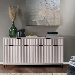 Komody>JARSTOL Duża komoda nowoczesna do salonu LATINA kaszmir