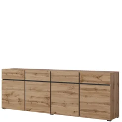 Zestawy Mebli Do Sypialni|Komody>Helvetia Duża komoda z szufladami nowoczesna do salonu 225 cm CROSS