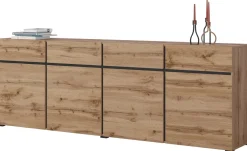 Zestawy Mebli Do Sypialni|Komody></noscript>Helvetia Duża komoda z szufladami nowoczesna do salonu 225 cm CROSS