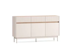 Komody>ML Meble Duża nowoczesna komoda 154 cm z szufladami DESSO cashmere