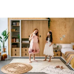 Meble Dla Dzieci|Meble Młodzieżowe></noscript>lenart. Duża szafa do pokoju dziecięcego 150 cm półki szuflady SIMI