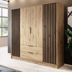 Meble Młodzieżowe|Zestawy Mebli Do Przedpokoju></noscript>PIASKI Duża szafa na ubrania KELLY