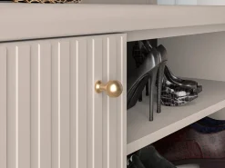 Szafki Na Buty|Zestawy Mebli Do Salonu></noscript>ML Meble Duża szafka na buty do przedpokoju SOPHIE cashmere