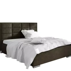 Łóżka Z Pojemnikiem|Łóżka Beżowe>Gruszka Duże dwuosobowe łóżko 200x200 CARACAS