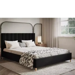 Łóżka Na Nóżkach|Łóżka Z Zagłówkiem></noscript>Riban Duże łóżko do sypialni 180x200 cm JESTER