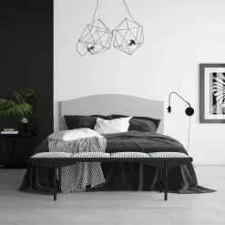 Łóżka Z Zagłówkiem|Łóżka Z Pojemnikiem>Laaph Studio Duże łóżko kontynentalne 180x200 VISTA