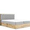Łóżka Małżeńskie|Łóżka Z Zagłówkiem>Gruszka Duże łóżko kontynentalne z zagłówkiem 180x200 VALKY