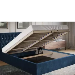 Łóżka Młodzieżowe|Łóżka Z Zagłówkiem></noscript>Riban Duże łóżko 160x200 cm PROVO zielona butelka